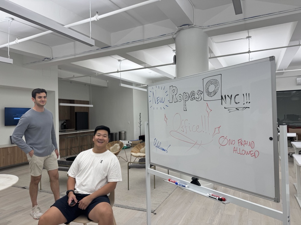 new office, day one